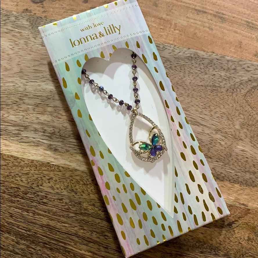 Lonna & Lilly Butterfly Pendant Necklace